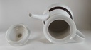 [45812292] Kaffeekanne 1,3 L Thomas Porzellan Lanzette Platinrand gebraucht - sehr gut Bild 5