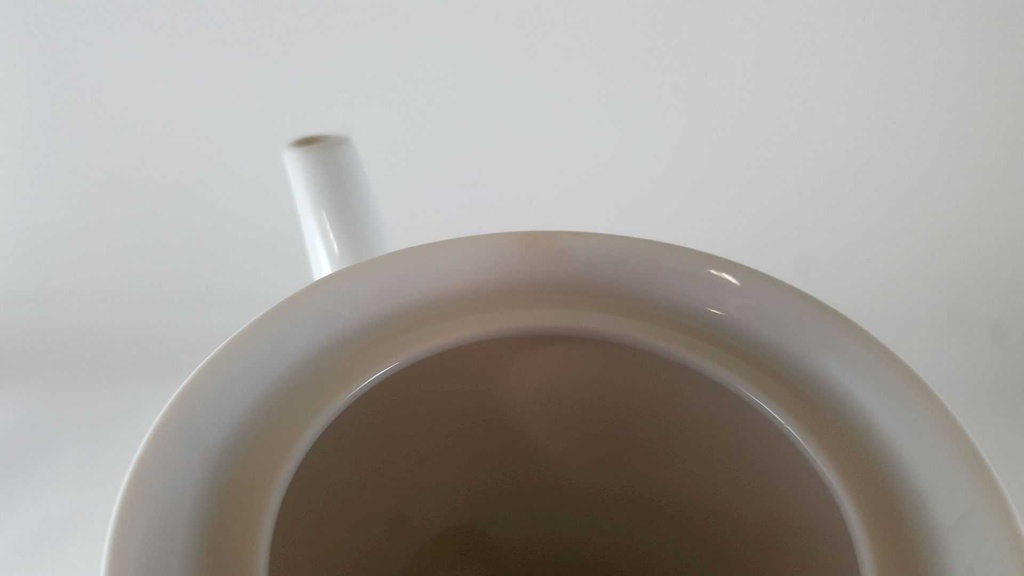 [45812292] Kaffeekanne 1,3 L Thomas Porzellan Lanzette Platinrand gebraucht - sehr gut Bild 6