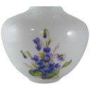 [2118934] Blumenvase Goldrand 14 cm Weimar Porzellan Blumendekor Blumen gebraucht - neuwertig Bild 2
