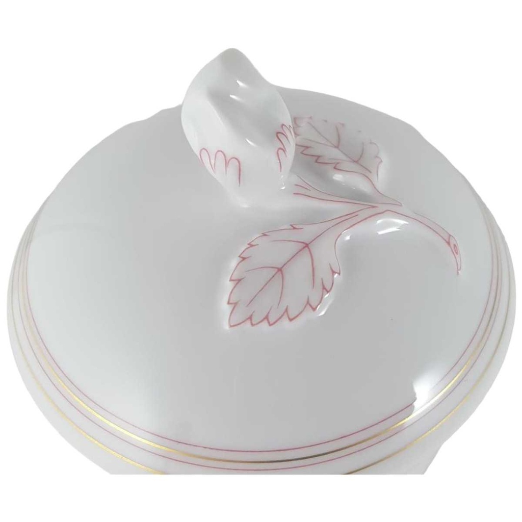 [45812323] Zuckerdose Hutschenreuther Maria Theresia Windsor rosé gebraucht - sehr gut Bild 2