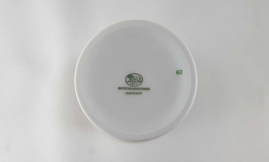 [45812327] Tischvase 10,2 cm Hutschenreuther Maria Theresia Windsor rosé gebraucht - sehr gut Bild 5
