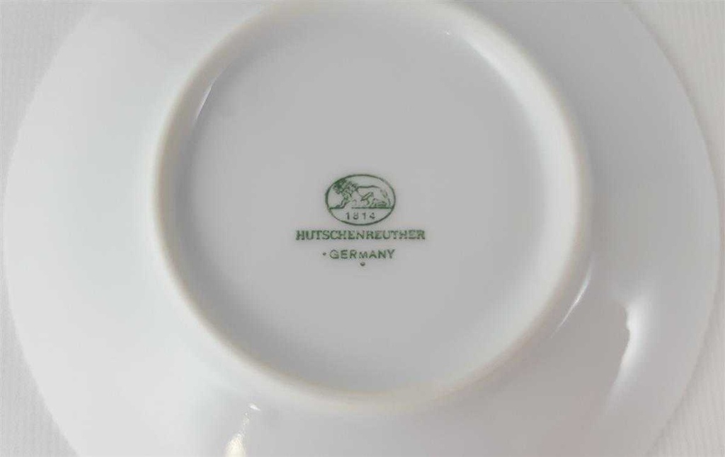 [45812331] Glasuntersetzer 10,4 cm Hutschenreuther Maria Theresia Windsor rosé gebraucht - sehr gut Bild 3