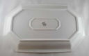 [45812340] Fleischplatte 37,5x23,5 cm Rosenthal Maria Weiß gebraucht - sehr gut Bild 6