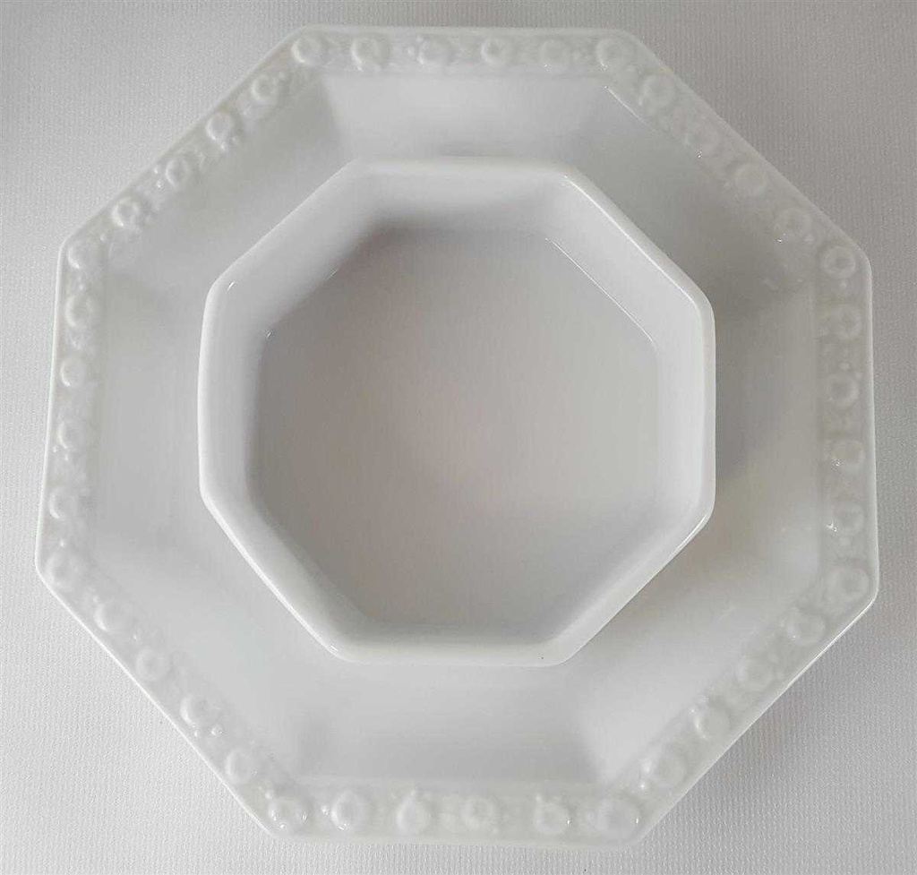 [45812346] Butterdose Butterglocke ohne Deckel Rosenthal Maria Weiß gebraucht - neuwertig Bild 3