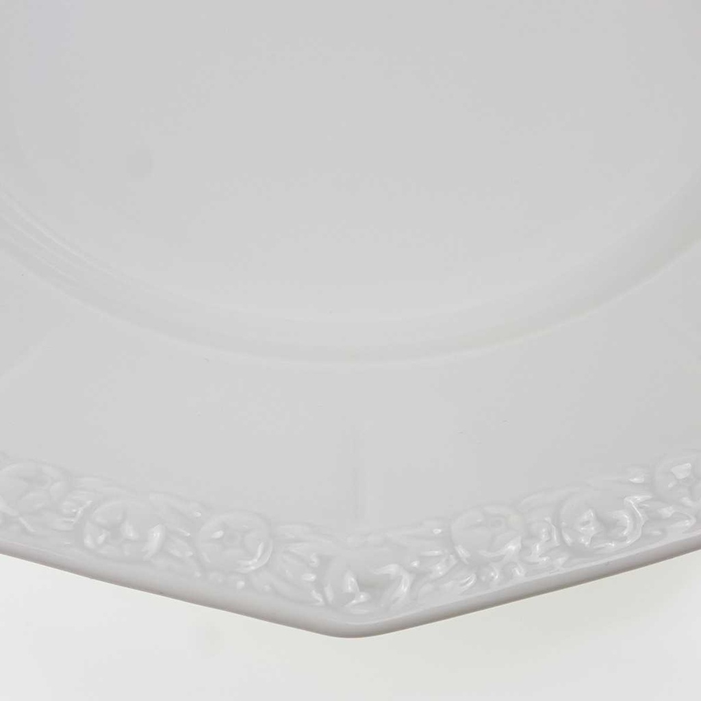 [45812348] Suppenteller 24,8 cm Rosenthal Maria Weiß gebraucht - gut Bild 3