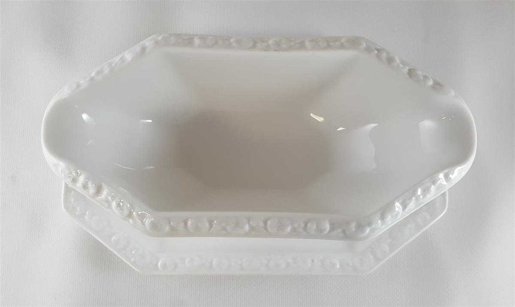 [45812349] Sauciere mit Teller 1tlg Rosenthal Maria Weiß gebraucht - sehr gut Bild 3