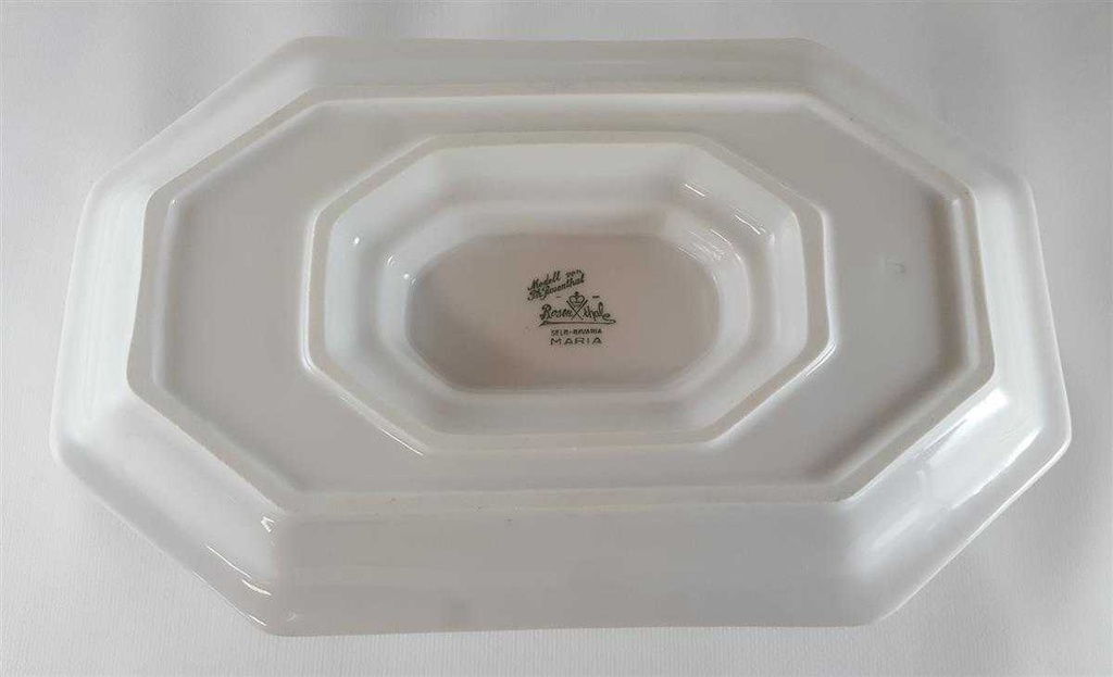 [45812349] Sauciere mit Teller 1tlg Rosenthal Maria Weiß gebraucht - sehr gut Bild 6