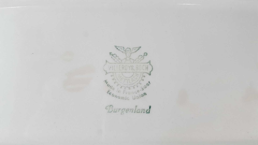 [4581235] Königskuchenplatte Villeroy & Boch Burgenland Rot gebraucht - akzeptabel Bild 7
