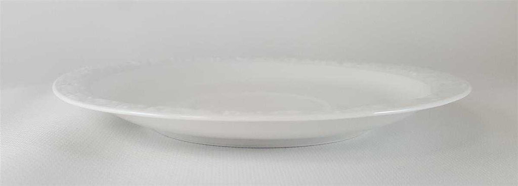 [45812359] Untertasse für Tee 16,3 cm Rosenthal Maria Weiß Classic Rose gebraucht - sehr gut Bild 3