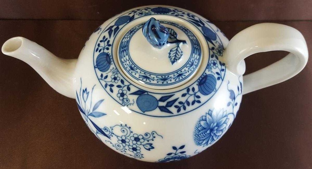 [4581236] Teekanne 1 L Hutschenreuther Maria Theresia Zwiebelmuster I. Wahl gebraucht - sehr gut Bild 2
