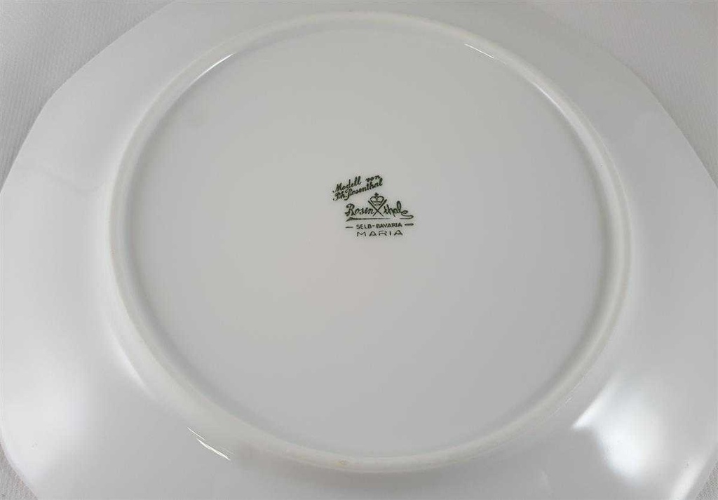 [45812363] Kuchenteller 19,9 cm Rosenthal Maria Weiß gebraucht - gut Bild 5