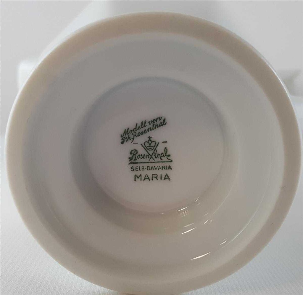 [45812365] Milchkännchen Rosenthal Maria Weiß gebraucht - sehr gut Bild 6