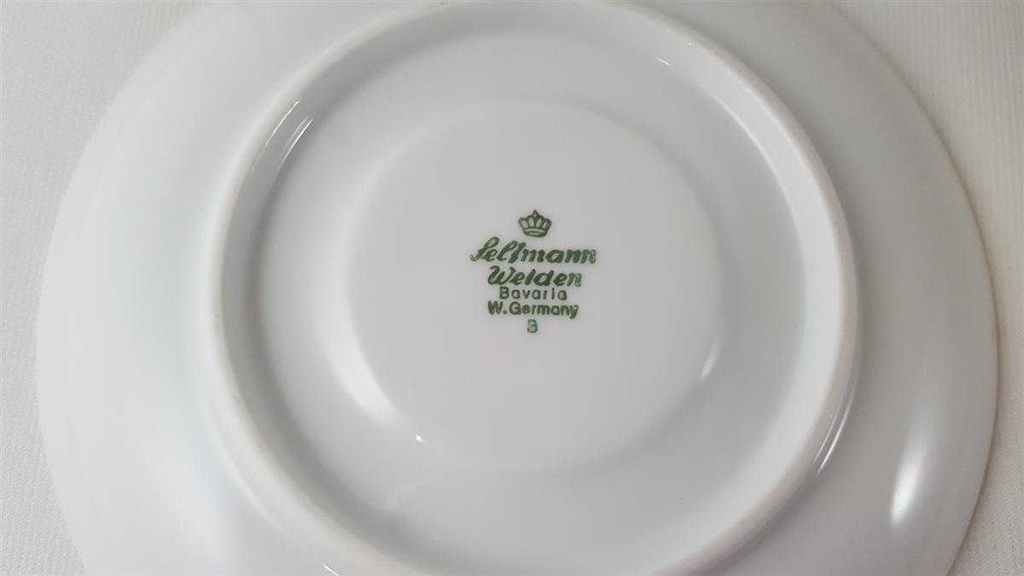 [45812368] Untertasse für Kaffee 14,4 cm Seltmann Weiden Vanille Rand Rosa gebraucht - neuwertig Bild 3