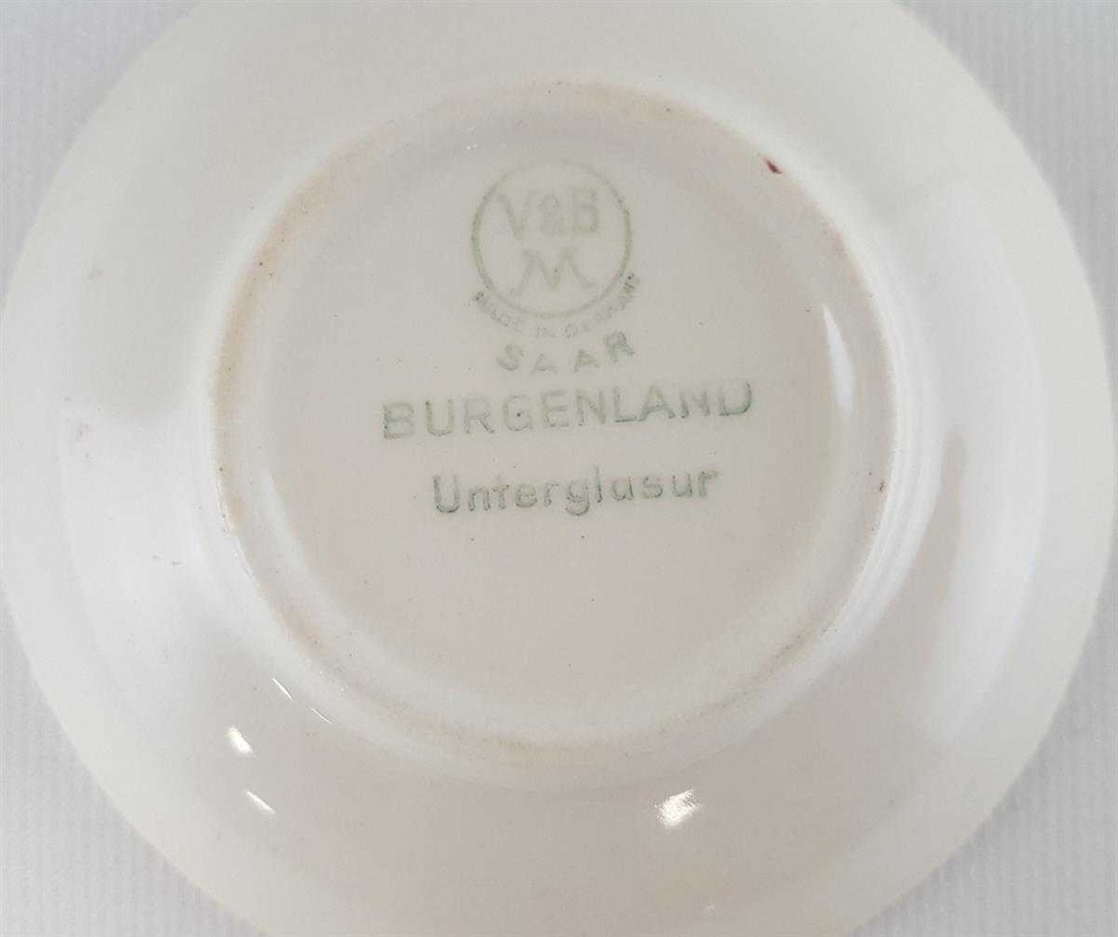 [4581238] Teebeutelablage Villeroy & Boch Burgenland Rot gebraucht - gut Bild 3