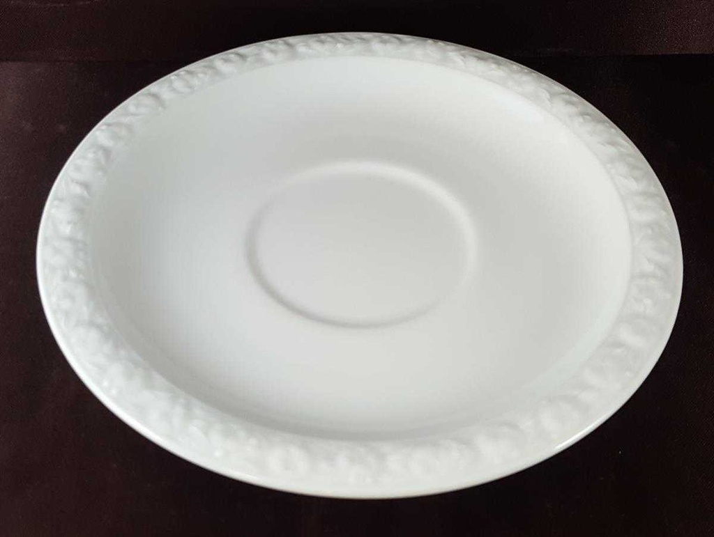 [45812386] Untertasse für Suppe 18 cm Rosenthal Maria Weiß II. Wahl gebraucht - sehr gut Bild 4