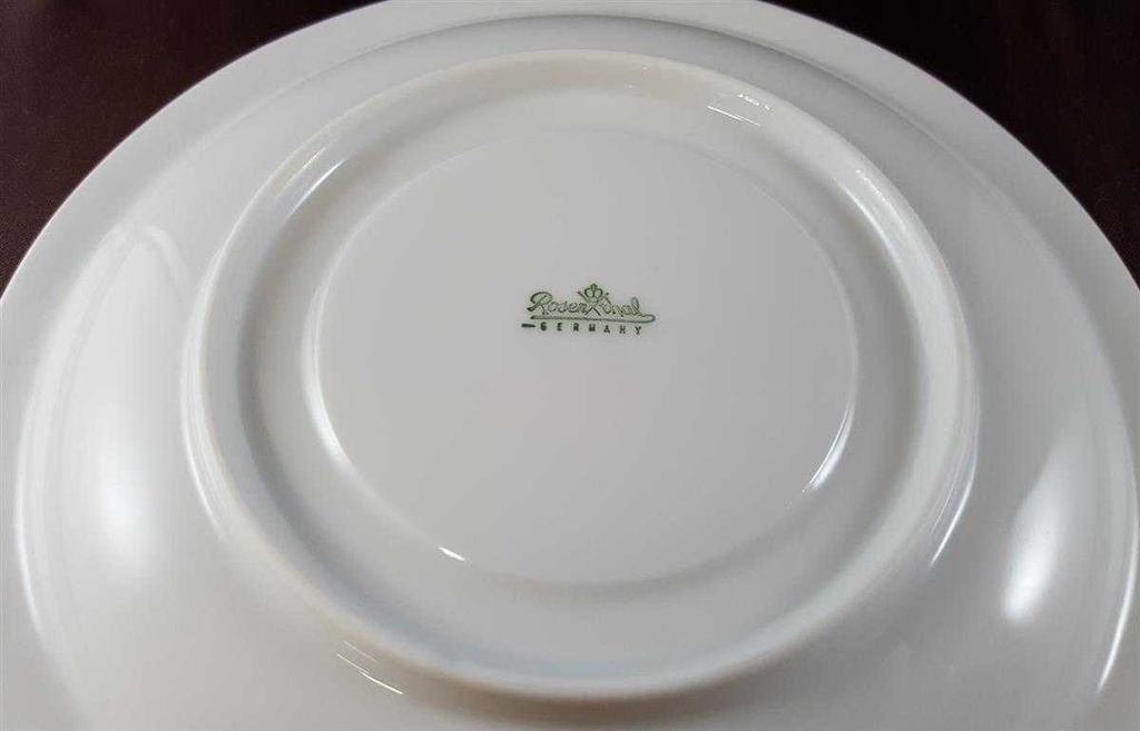 [45812386] Untertasse für Suppe 18 cm Rosenthal Maria Weiß II. Wahl gebraucht - sehr gut Bild 5