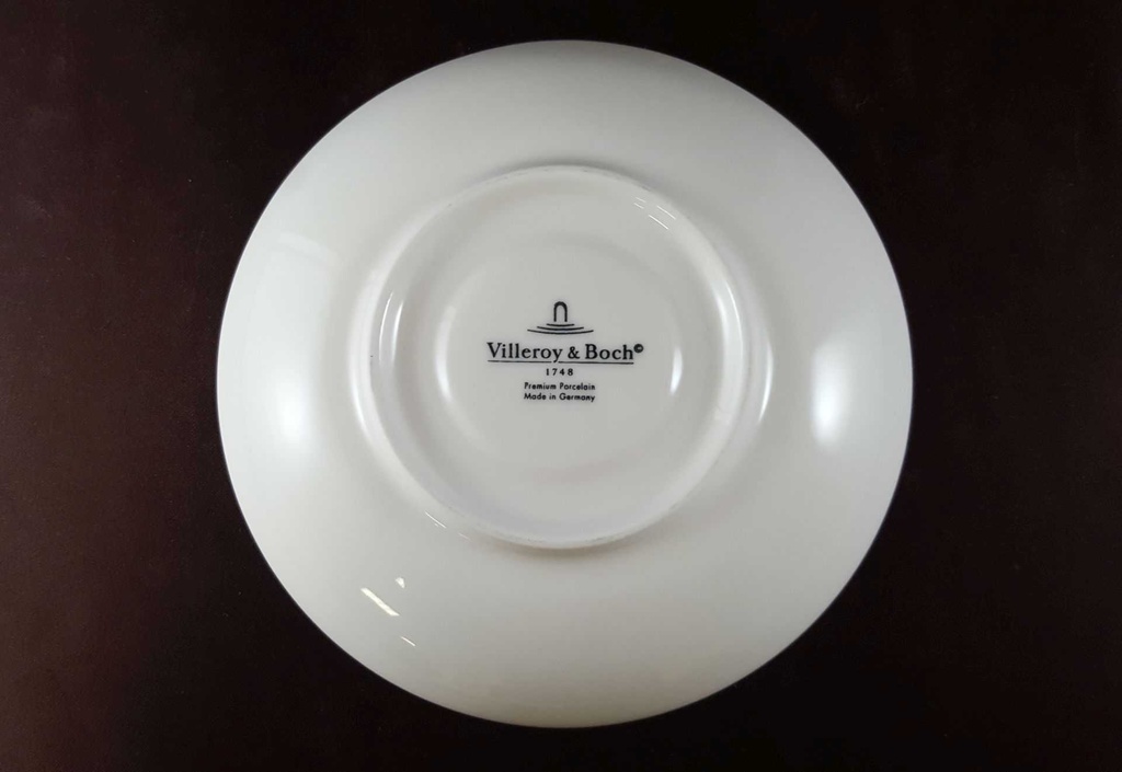 [45812398] Untertasse 14,7 cm Villeroy & Boch Home Elements Weiß gebraucht - neuwertig Bild 4