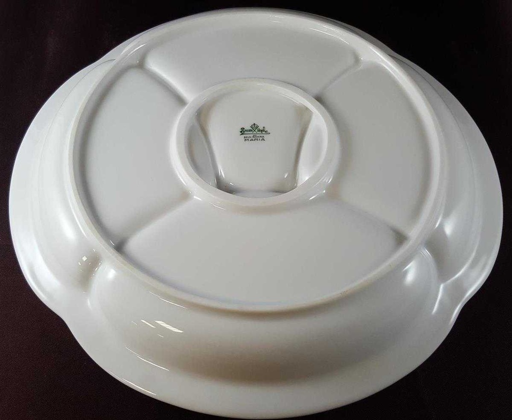 [45812399] Kabarettschale Rarität 27,4 cm Rosenthal Maria Weiß gebraucht - sehr gut Bild 7