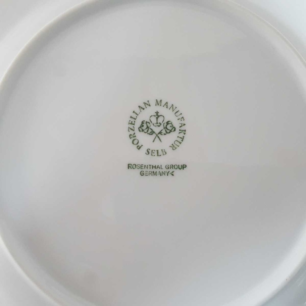 [45812401] Suppenteller 23,5 cm Rosenthal Maria Weiß gebraucht - gut Bild 5