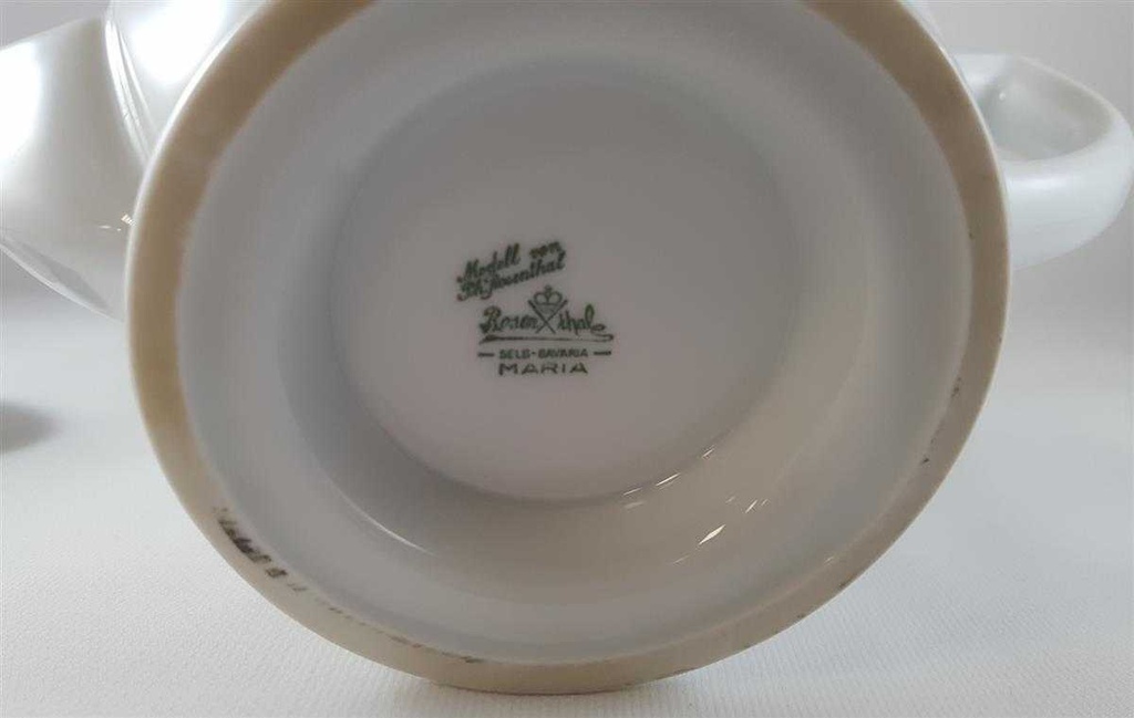 [45812412] Teekanne 1 L Rosenthal Maria Weiß gebraucht - sehr gut Bild 7