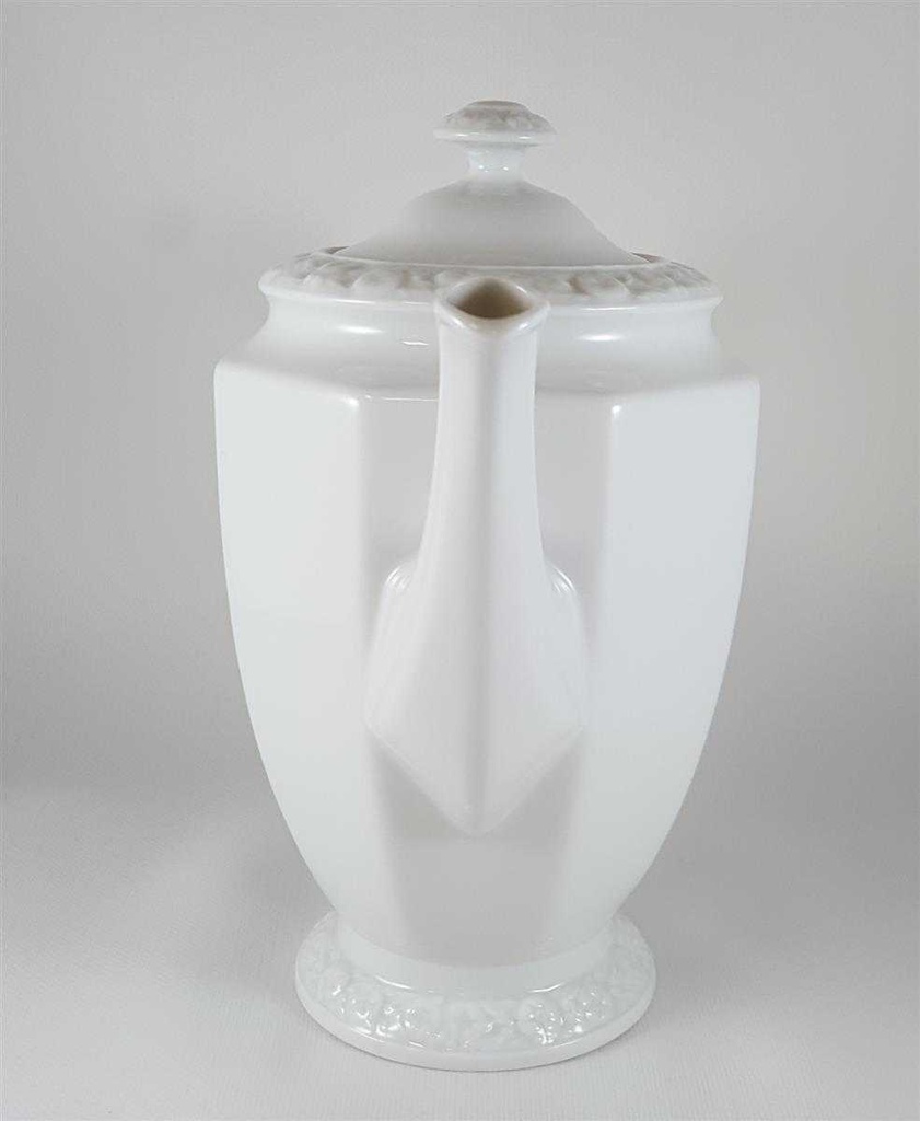 [45812415] Kaffeekanne Stempel #2 Rosenthal Maria Weiß Classic Rose gebraucht - sehr gut Bild 4