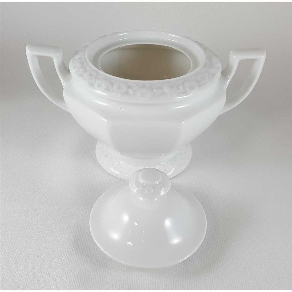 [45812417] Zuckerdose groß Rosenthal Maria Weiß gebraucht - sehr gut Bild 3
