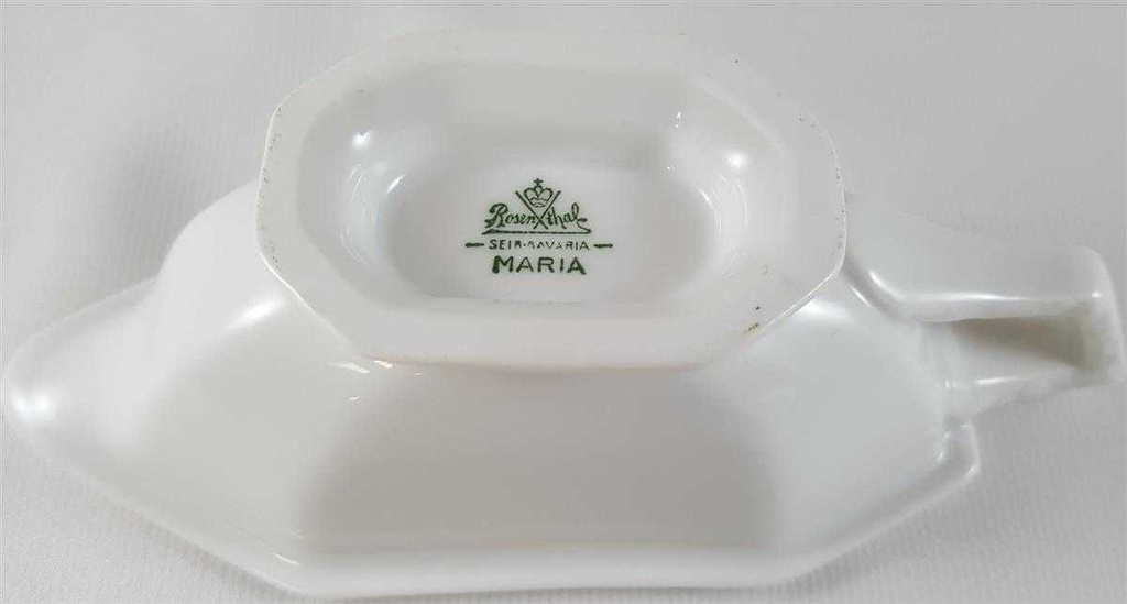 [45812421] Sauciere Buttersauciere Rosenthal Maria Weiß gebraucht - sehr gut Bild 6