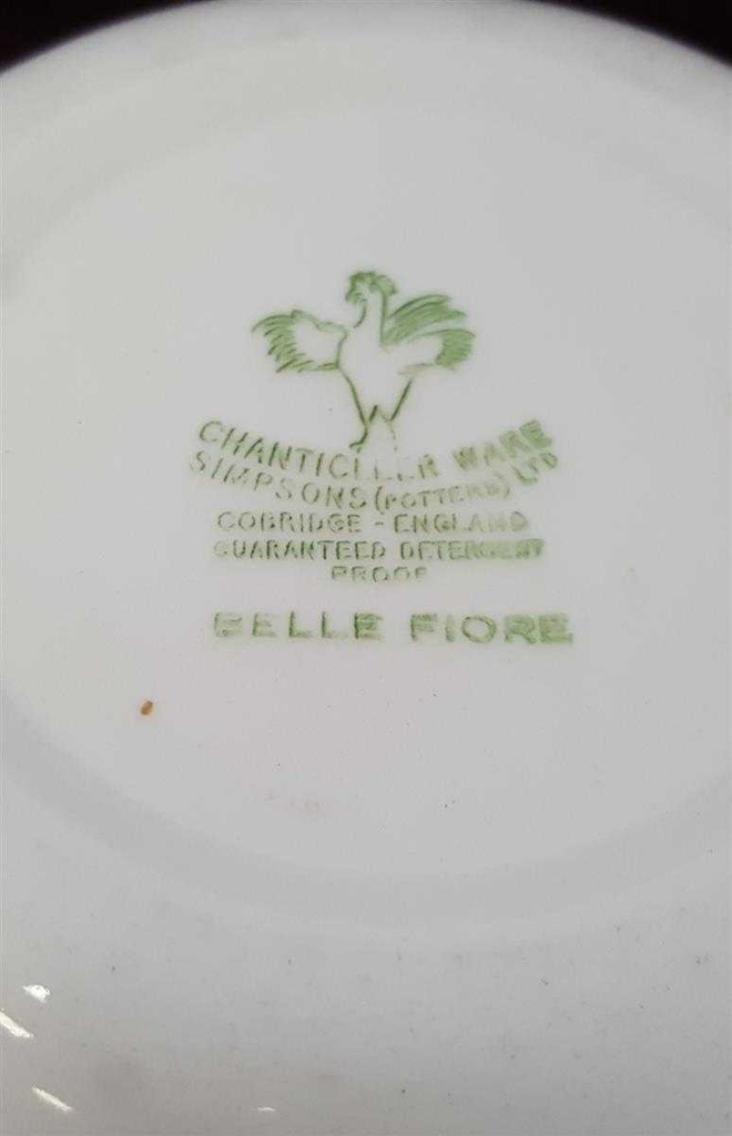 [45812430] Dessertschale 13 cm Simpsons Ltd Chanticleer Ware Belle Fiore gebraucht - gut Bild 5
