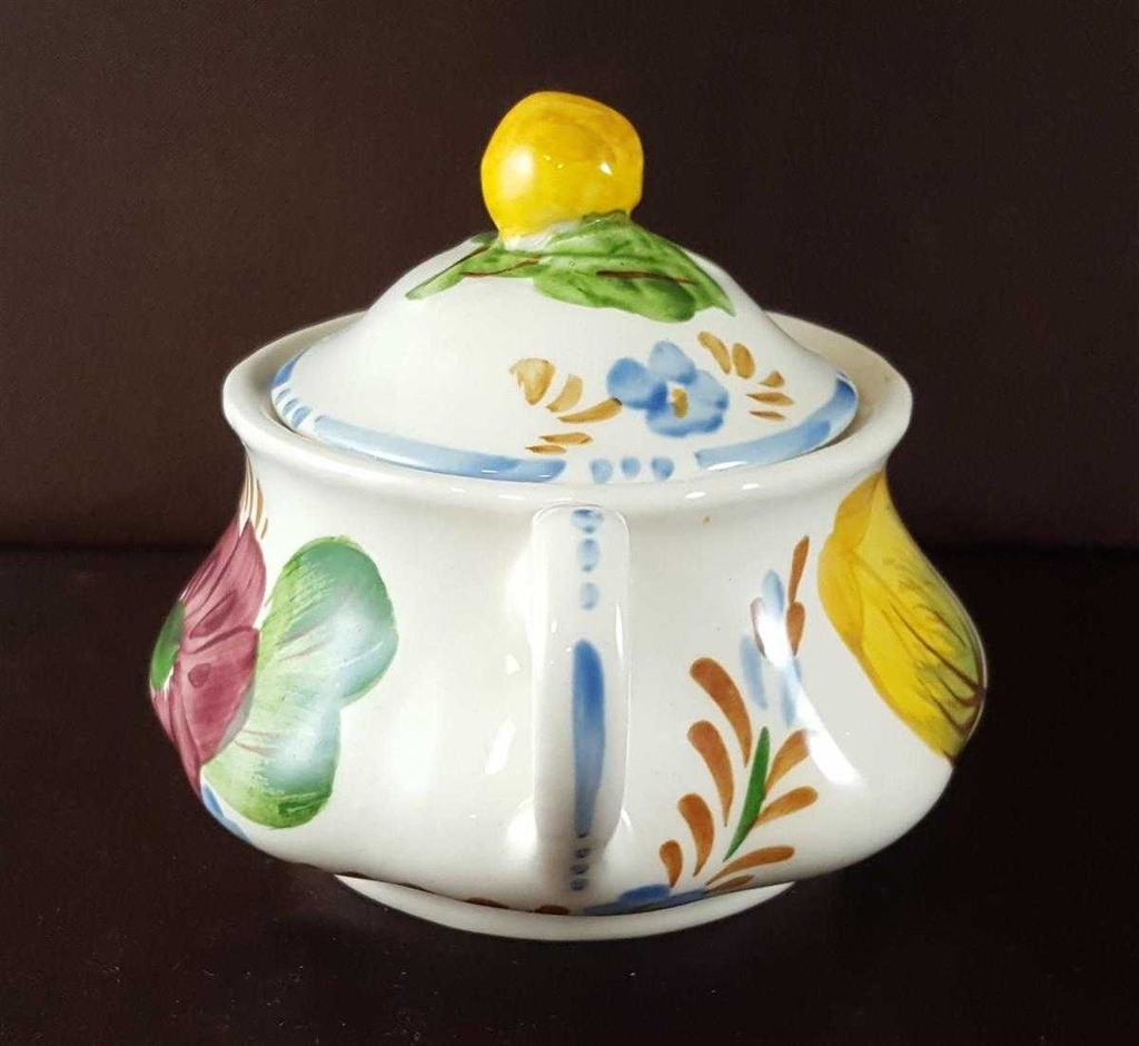 [45812434] Zuckerdose Simpsons Ltd Chanticleer Ware Belle Fiore gebraucht - sehr gut Bild 4