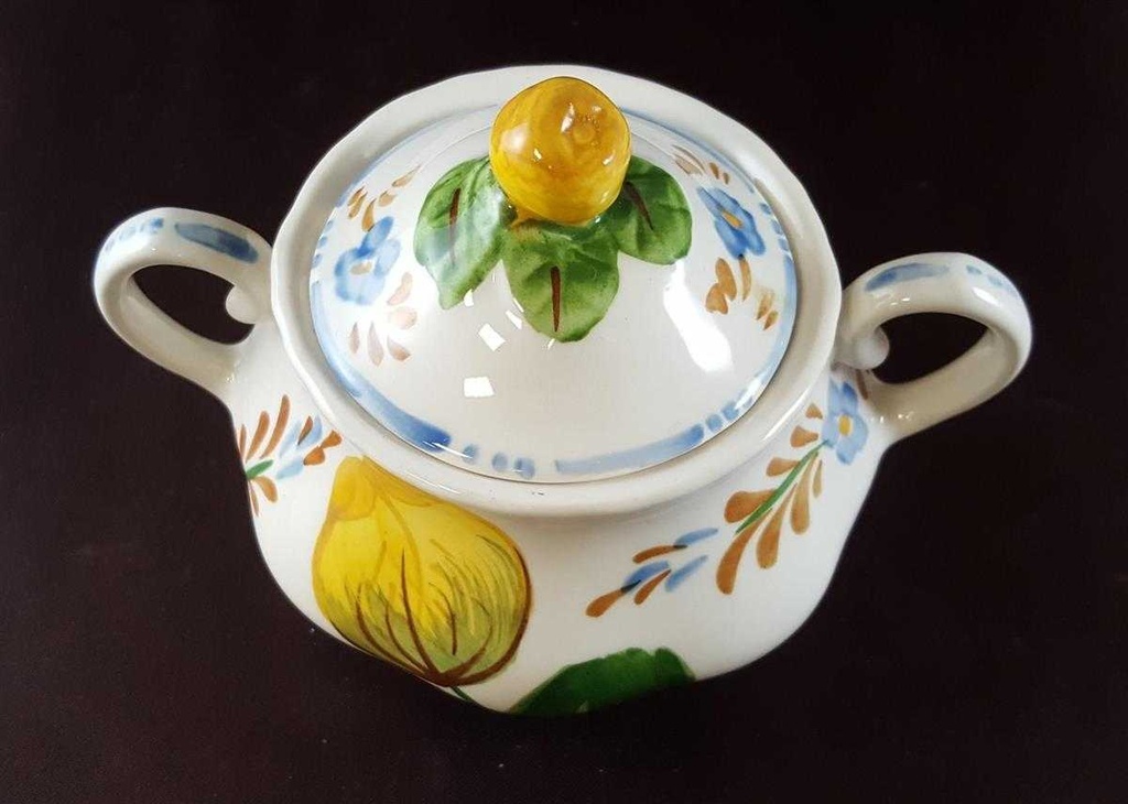 [45812434] Zuckerdose Simpsons Ltd Chanticleer Ware Belle Fiore gebraucht - sehr gut Bild 6