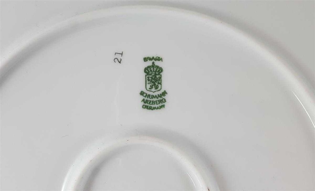 [45812438] Tortenplatte Schumann Arzberg Form Dresden Dresdner Blume Empress gebraucht - sehr gut Bild 5