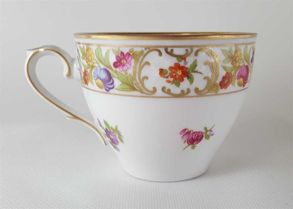 [45812443] Kaffeetasse Tasse Schumann Arzberg Form Dresden Dresdner Blume Empress gebraucht - gut Bild 4