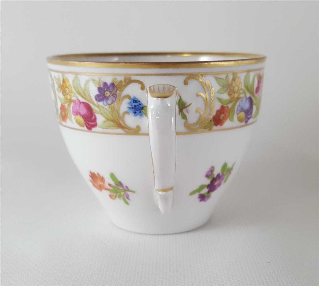 [45812443] Kaffeetasse Tasse Schumann Arzberg Form Dresden Dresdner Blume Empress gebraucht - gut Bild 5