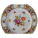 [45812446] Kuchenteller 19,8 cm Schumann Arzberg Form Dresden Dresdner Blume Empress gebraucht - gut Bild 2