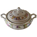[45812447] Terrine 1,25 L Schumann Arzberg Form Dresden Dresdner Blume Empress gebraucht - sehr gut Bild 2