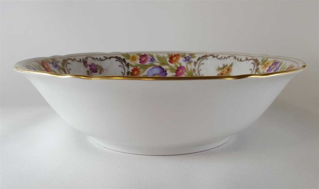 [45812448] Schüssel 22,9 cm Schumann Arzberg Form Dresden Dresdner Blume Empress gebraucht - gut Bild 3