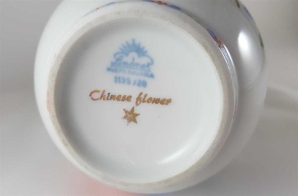 [45812453] Blumenvase 20 cm Lindner Porzellan Chinese flower gebraucht - sehr gut Bild 7