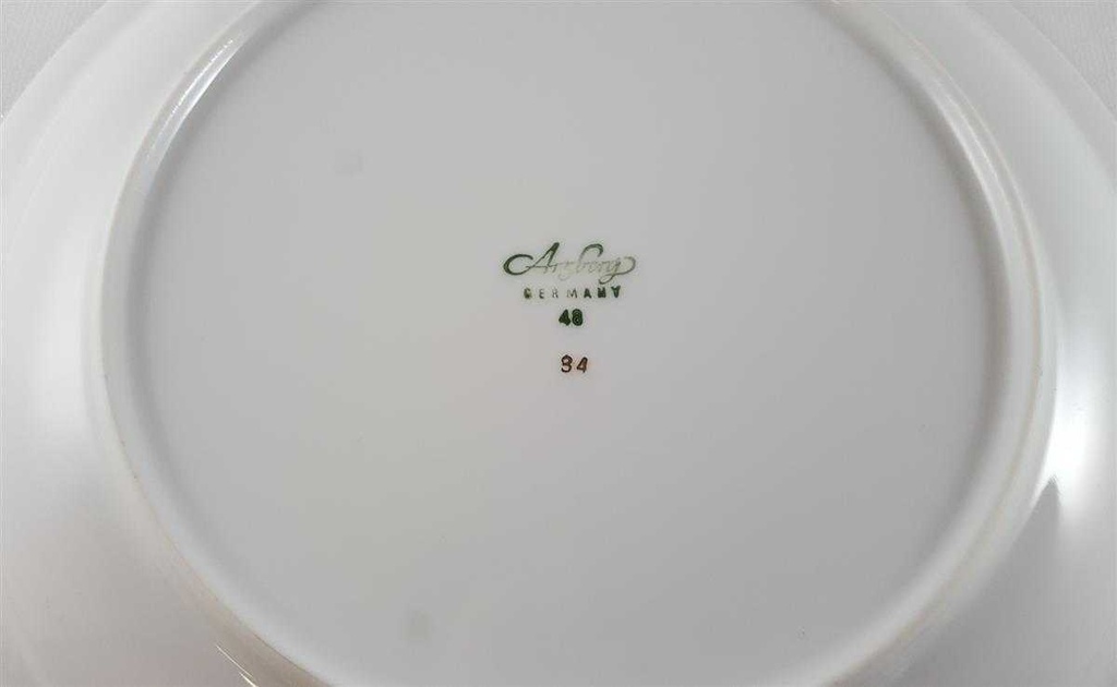 [45812454] Kuchenteller Goldrand 20 cm Arzberg Form 2075 Secunda gebraucht - sehr gut Bild 5