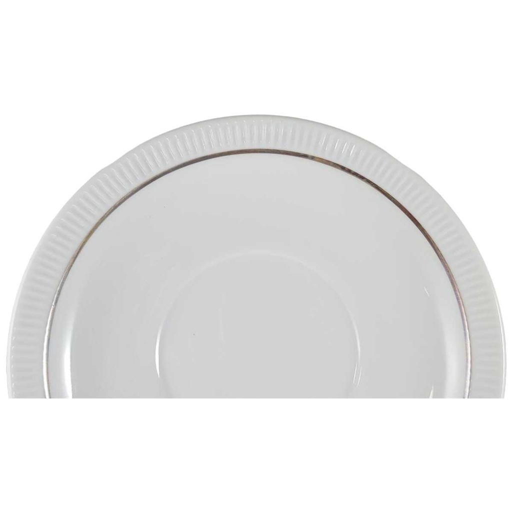 [45812455] Untertasse für Kaffee Goldrand 15,2 cm Arzberg Form 2075 Secunda gebraucht - gut Bild 2