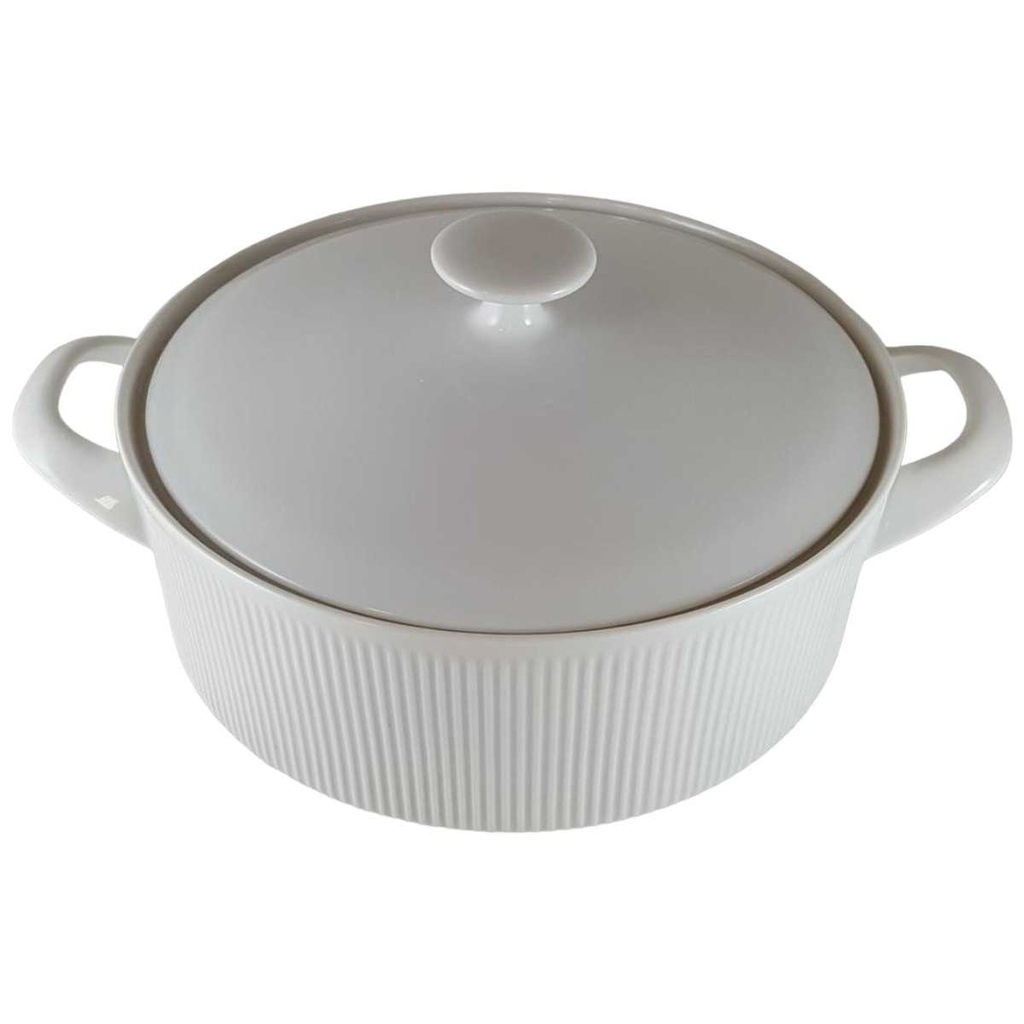 [45812457] Terrine 1,5 L Arzberg Form 2075 Secunda Athena Weiß gebraucht - gut Bild 2