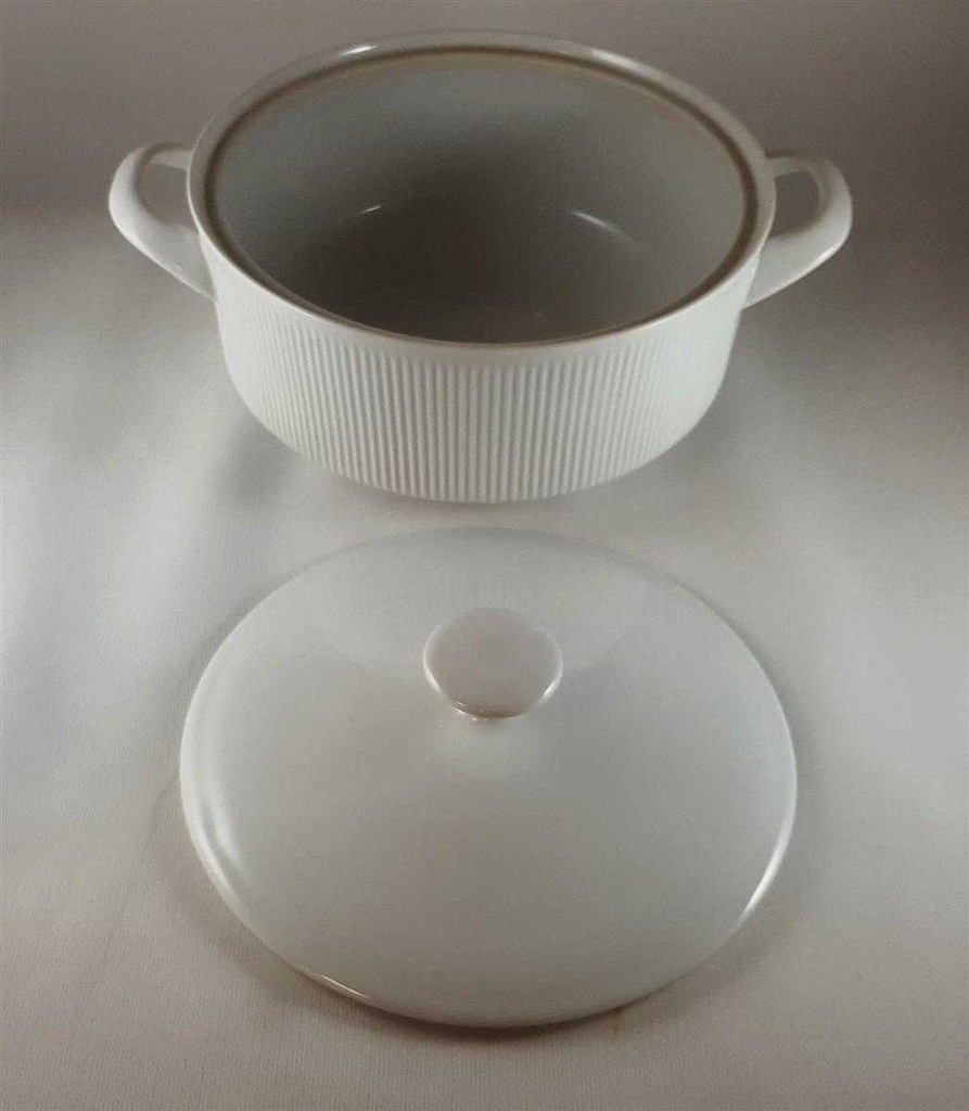 [45812457] Terrine 1,5 L Arzberg Form 2075 Secunda Athena Weiß gebraucht - gut Bild 3