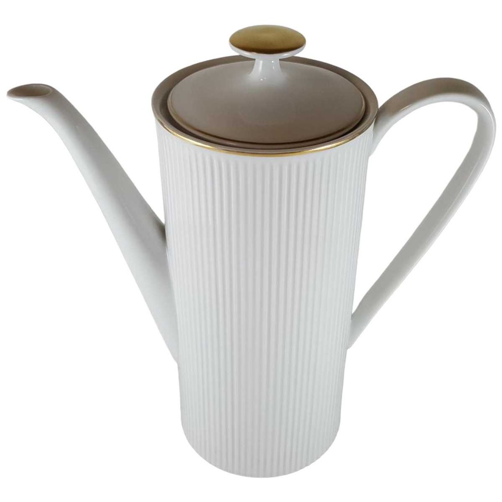 [45812458] Kaffeekanne Goldrand 1,1 L Arzberg Form 2075 Secunda gebraucht - sehr gut Bild 2
