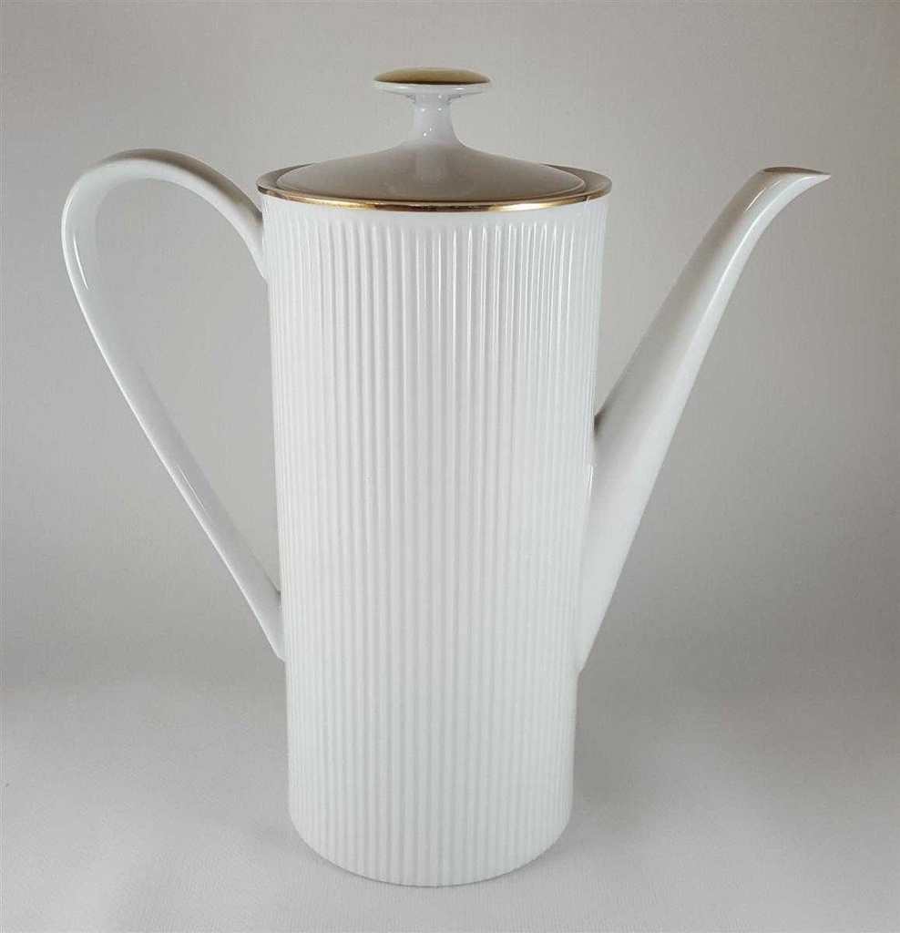 [45812458] Kaffeekanne Goldrand 1,1 L Arzberg Form 2075 Secunda gebraucht - sehr gut Bild 4