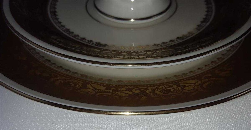 [45812459] Teegedeck Golddekor 3tlg Mitterteich gebraucht - gut Bild 4