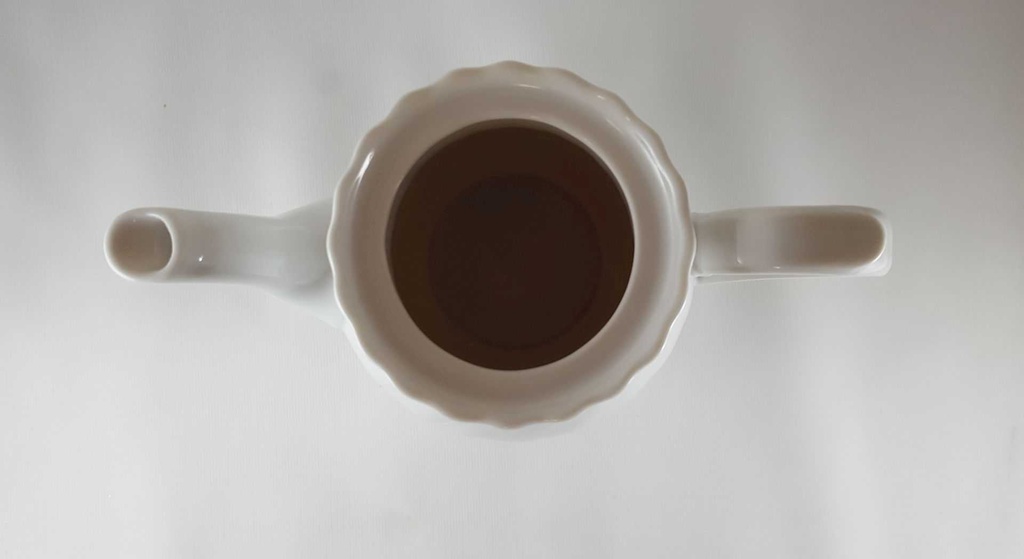 [45812461] Kaffeekanne Mokkakanne 0,85 L Seltmann Weiden Regina Weiß gebraucht - gut Bild 4