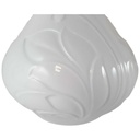 [45812466] Vase Blumenvase 15,8 cm Schumann Arzberg Weiß gebraucht - sehr gut Bild 2