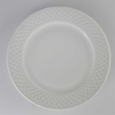 [4581248] Speiseteller Essteller 24,5 cm Schirnding Bavaria Sonstiges Rillenrelief weiß gebraucht - gut Bild 2