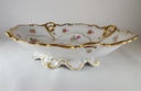 [45812487] Konfektschale Graf von Henneberg Zierschale Blumendekor Gold 30,5x23,2 cm Bild 2