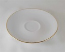 [45812488] Untertasse Goldrand 14 cm Eschenbach Alte Formen 2 mm gebraucht - gut Bild 3