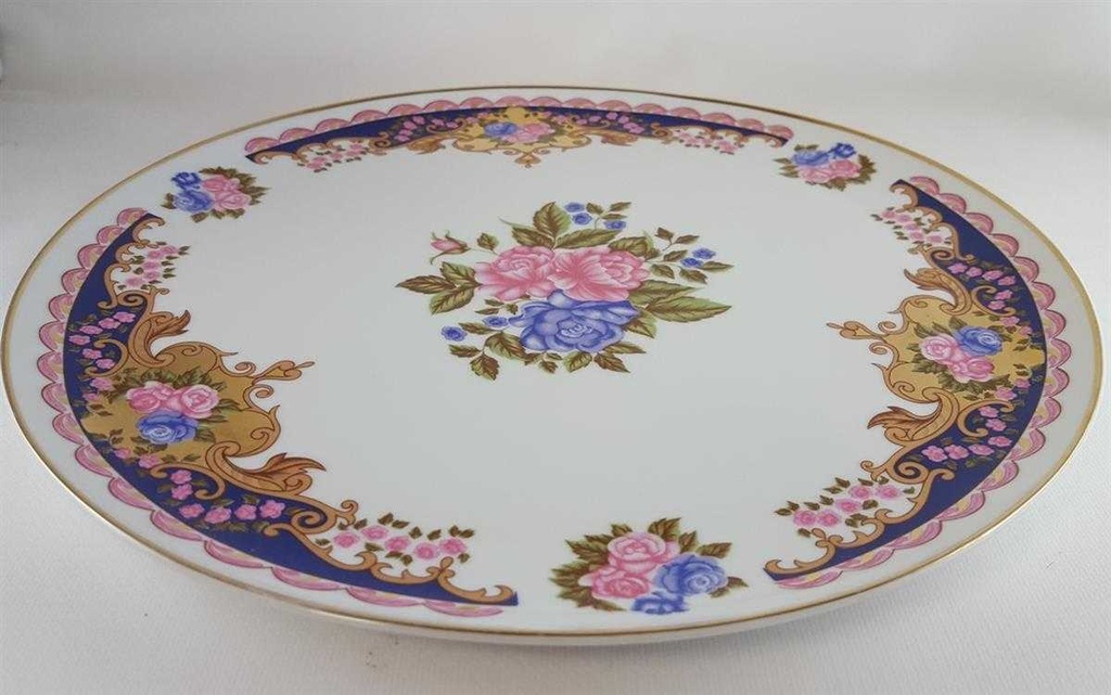 [4581249] Tortenplatte Tortenständer Einzelteile Dister Limoges gebraucht - gut Bild 2